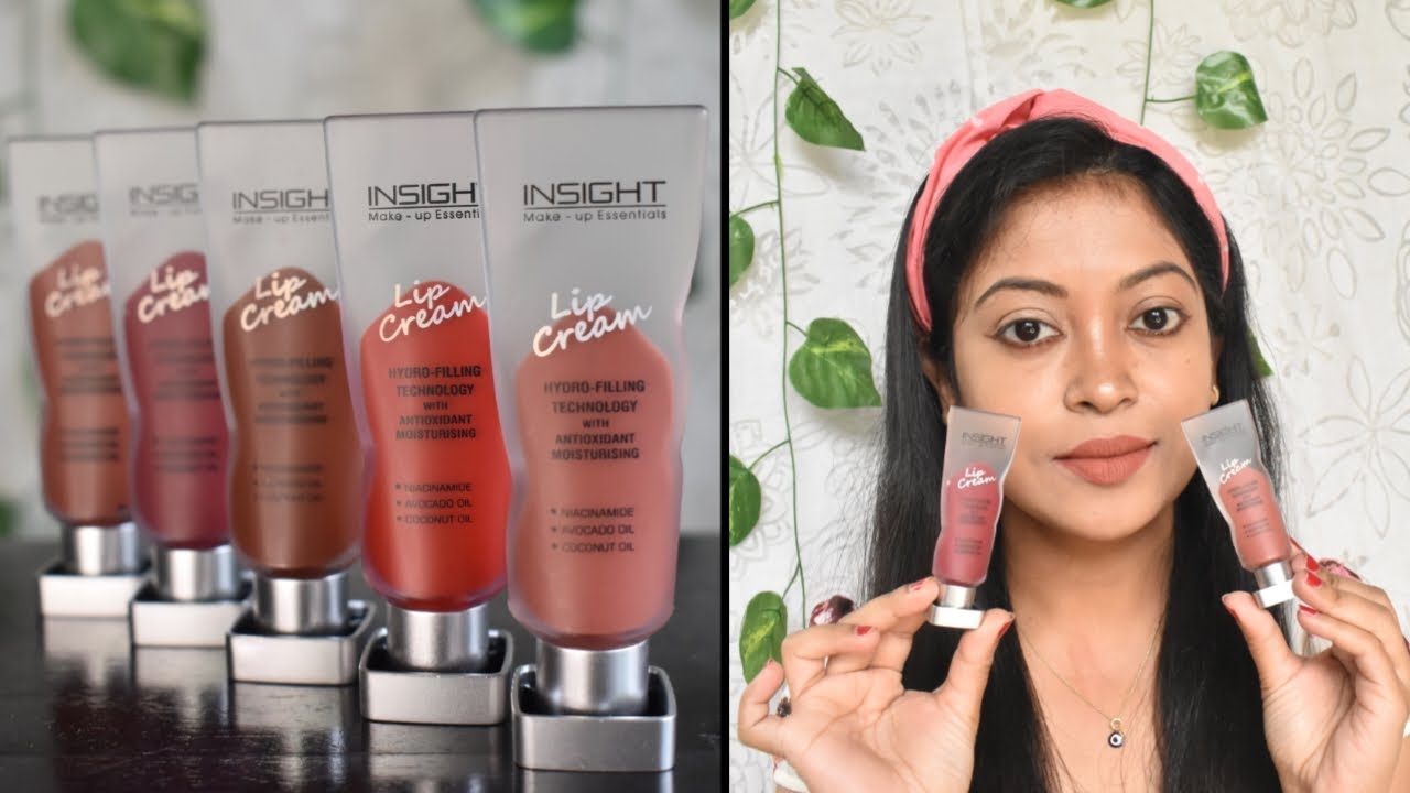 Insight Cosmetics Lip Cream Review & Swatches| Insight Lip Cream