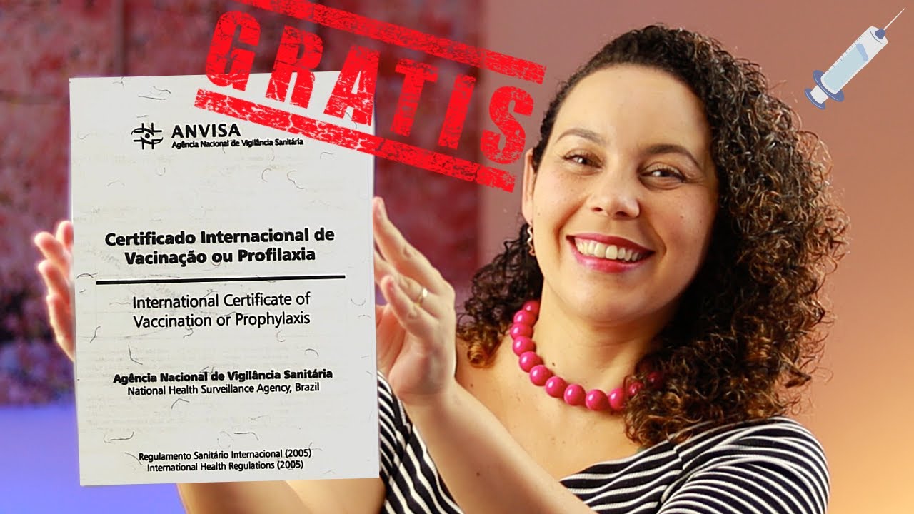 CARTEIRA DE VACINAÇÃO INTERNACIONAL - Tirar Certificado Internacional de Vacinação de Febre Amarela