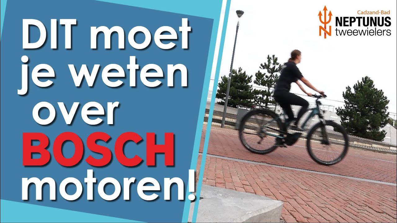 Wat is het VERSCHIL tussen de BOSCH motoren?