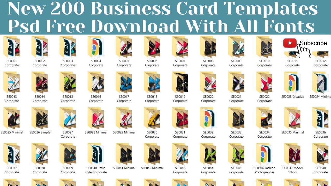 New 200 Business Card Templates Psd Free Download With All Fonts By Eagle fly Photoshop Pro