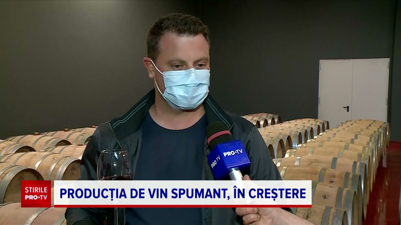 În România se produce tot mai mult vin spumant. Cum este fabricat în cramele locale