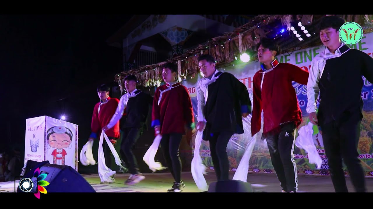 Monpa boys group dance | Halam Halam | During 3rd Nyethrii-Dow Festival at Bomdila