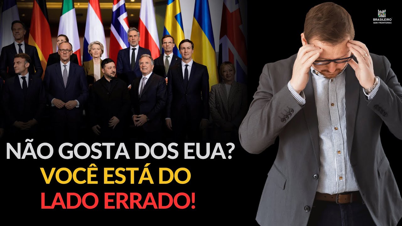 A Europa é um filho mimado dos Estados Unidos por esse simples motivo!