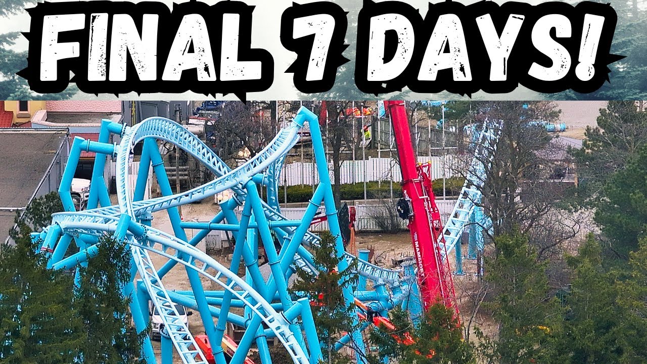 Canada's Wonderland AlpenFury Fire Serpent Roll COMPLETED