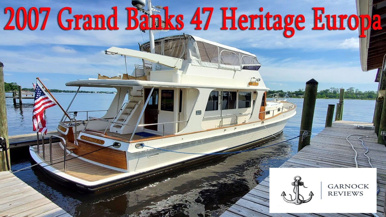 [Продано] - 699 995 долларов США - (2007) Grand Banks 47 Heritage Europa продаётся