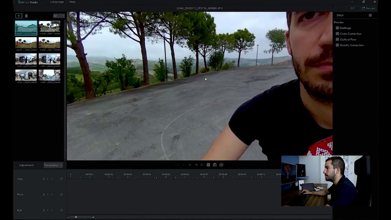 QOOCAM 8K TUTORIAL 02 Foto Video Editing