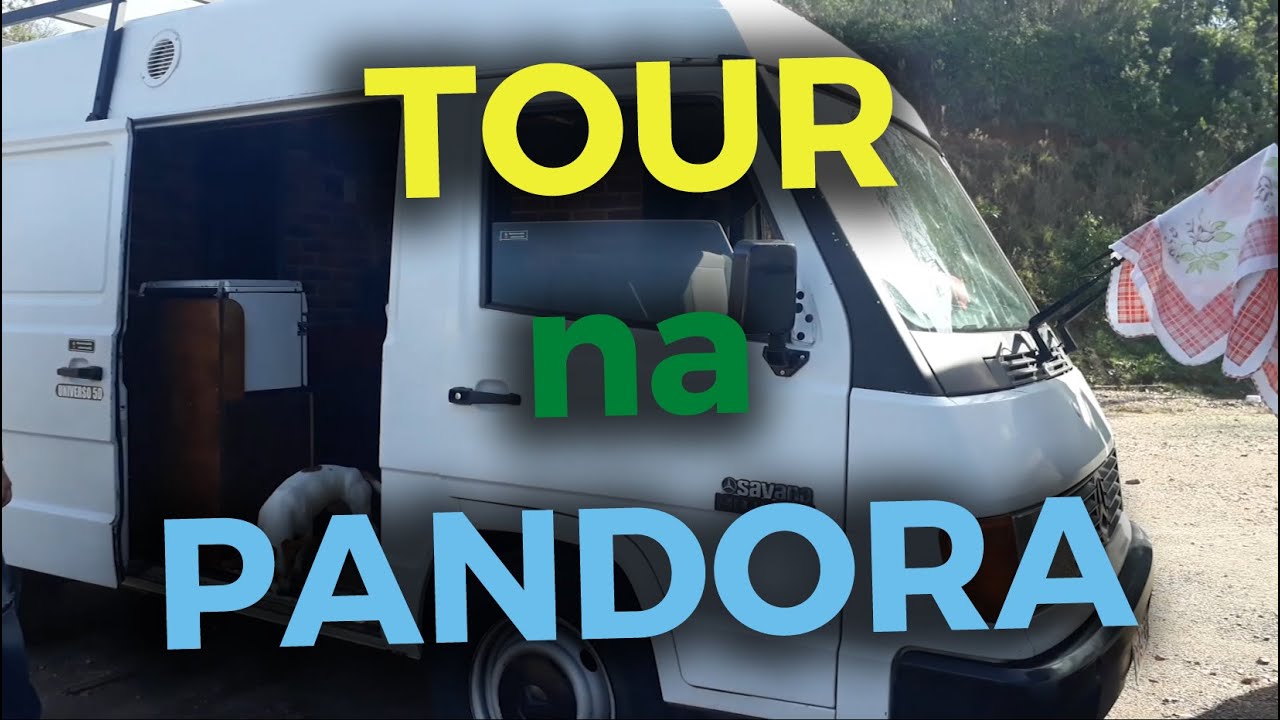 Tour na Pandora, motor home artesanal em uma MB180D do pessoal do Universo 5D