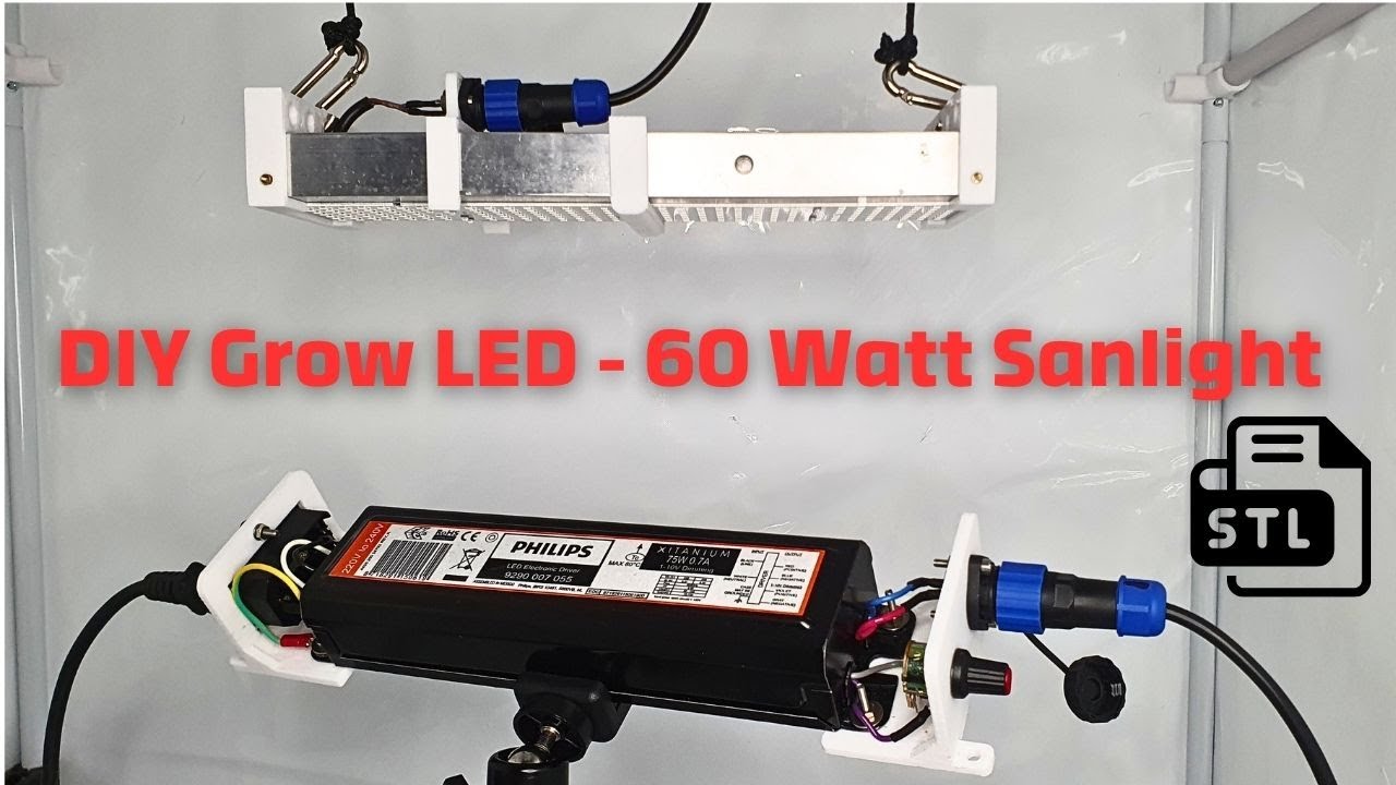 DIY Grow LED Lampe selber bauen: Sanlight Stixx 50 Nachbau!