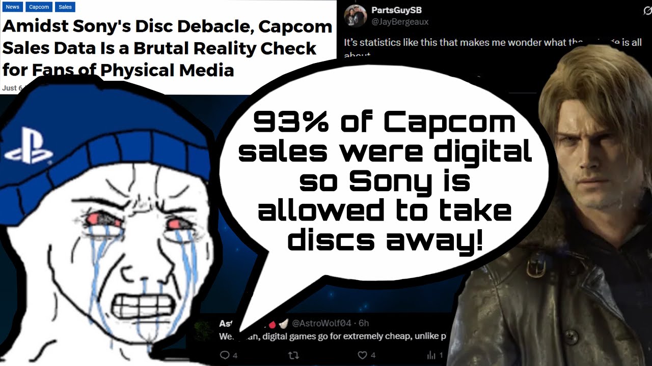 Фанаты PlayStation используют данные о продажах Capcom, чтобы оправдать отказ Sony от физических ...