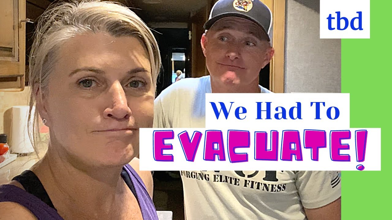 Our FIRST RV Evacuation for Hurricane Elsa.