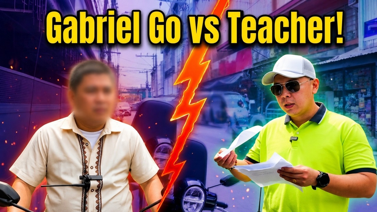 Gabriel Go, Sinuspinde sa Clearing Ops Matapos ang Paninita sa Titser!