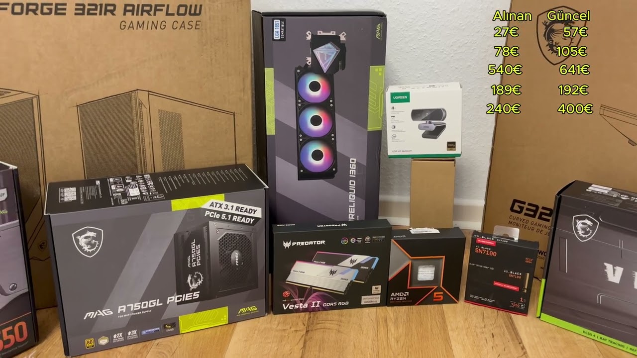 Almanya'da 1768 Euro'ya Masaüstü Toparladık.