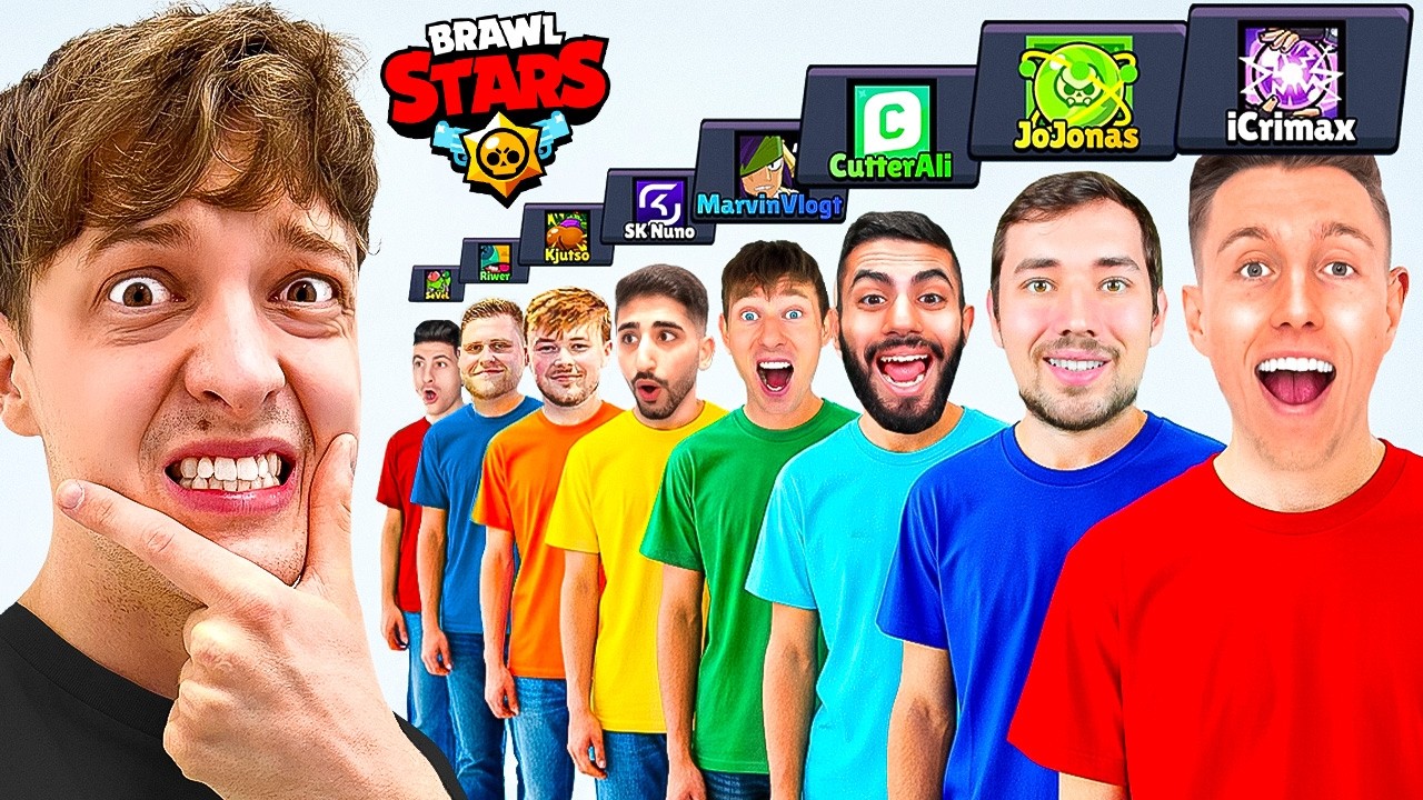 Ich BEWERTE ALLE YOUTUBER ACCOUNTS mit NOTEN! 🤔 (Brawl Stars)