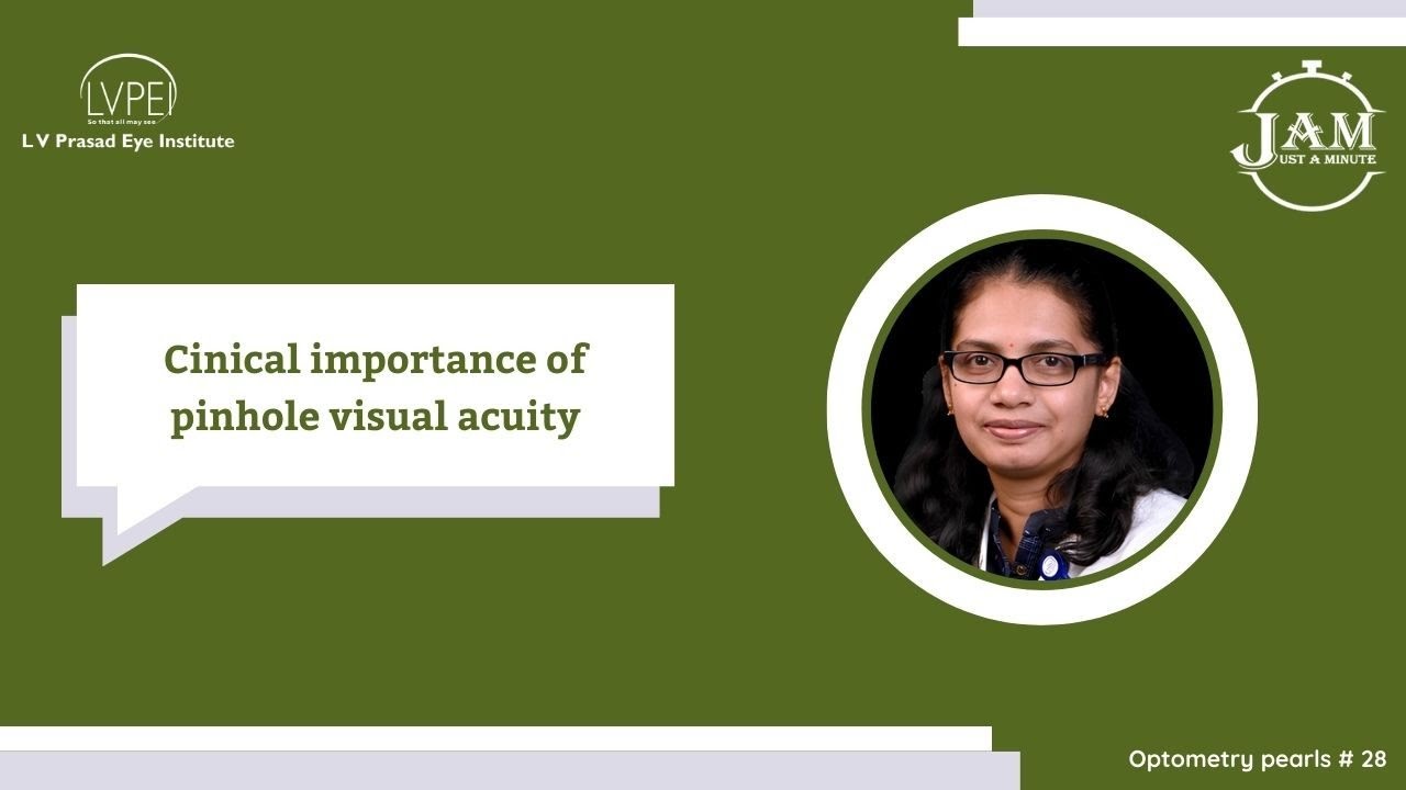 Clinical importance of pinhole visual acuity