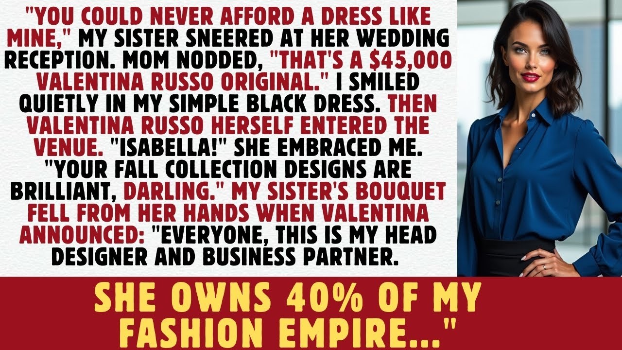Mom Mocked My Dress at My Sister’s Wedding—Then Read My Name on the Label