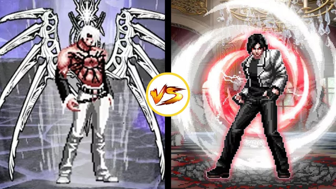 [KOF MUGEN] WF Iori Yagami vs Kychiel Kyo Fight