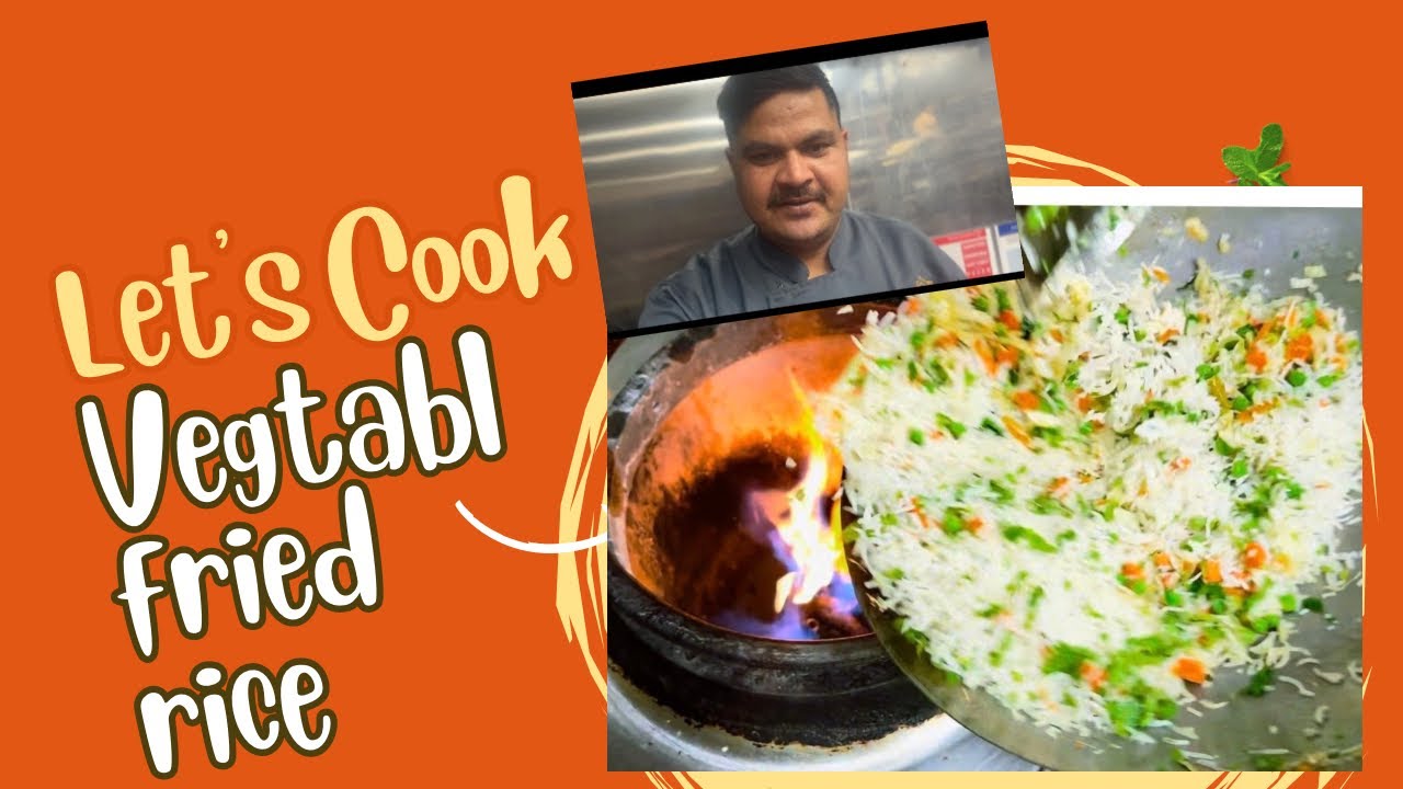 Restaurant style veg fried rice |veg fried rice ,street style fried rice | Rakeshyadav9940