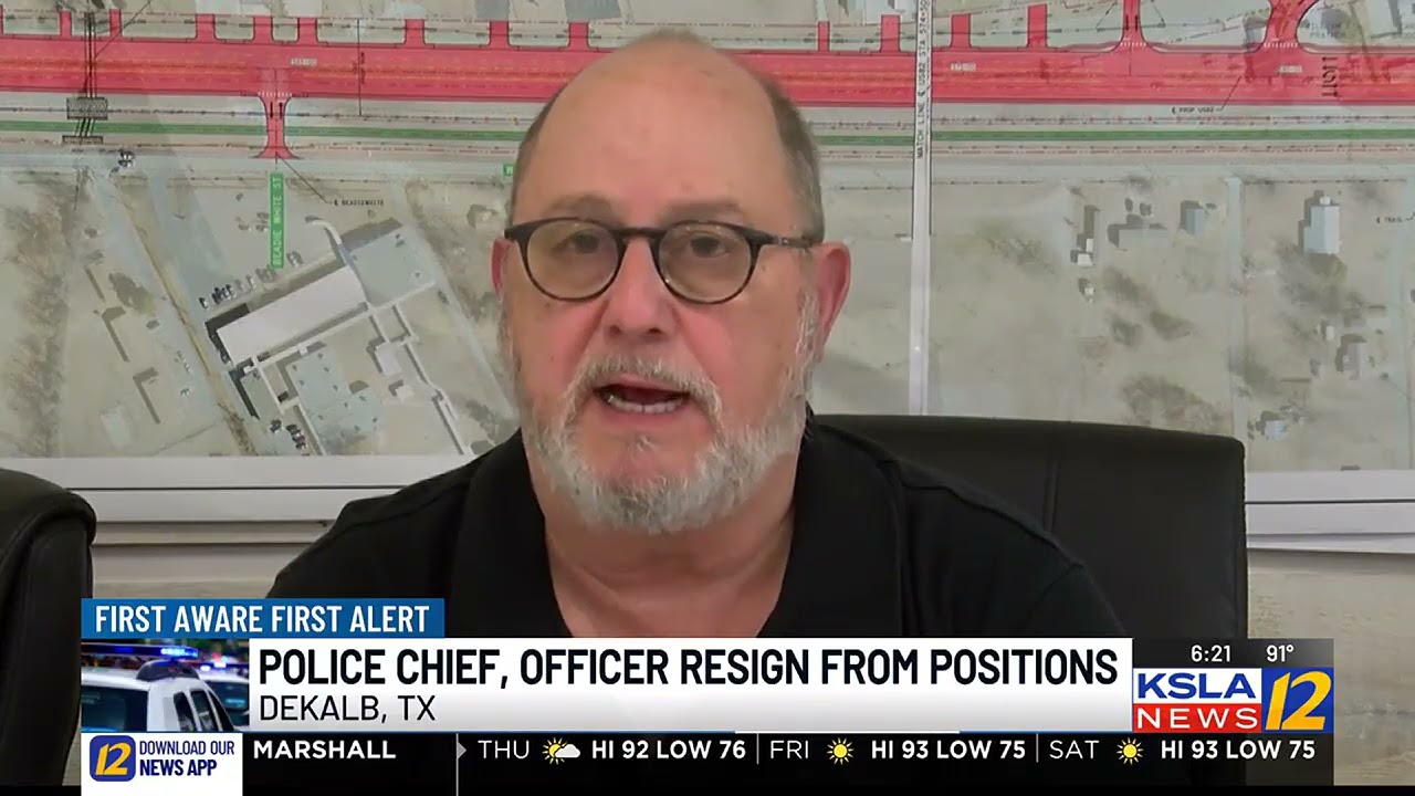 DeKalb, Texas police chief and officer resign