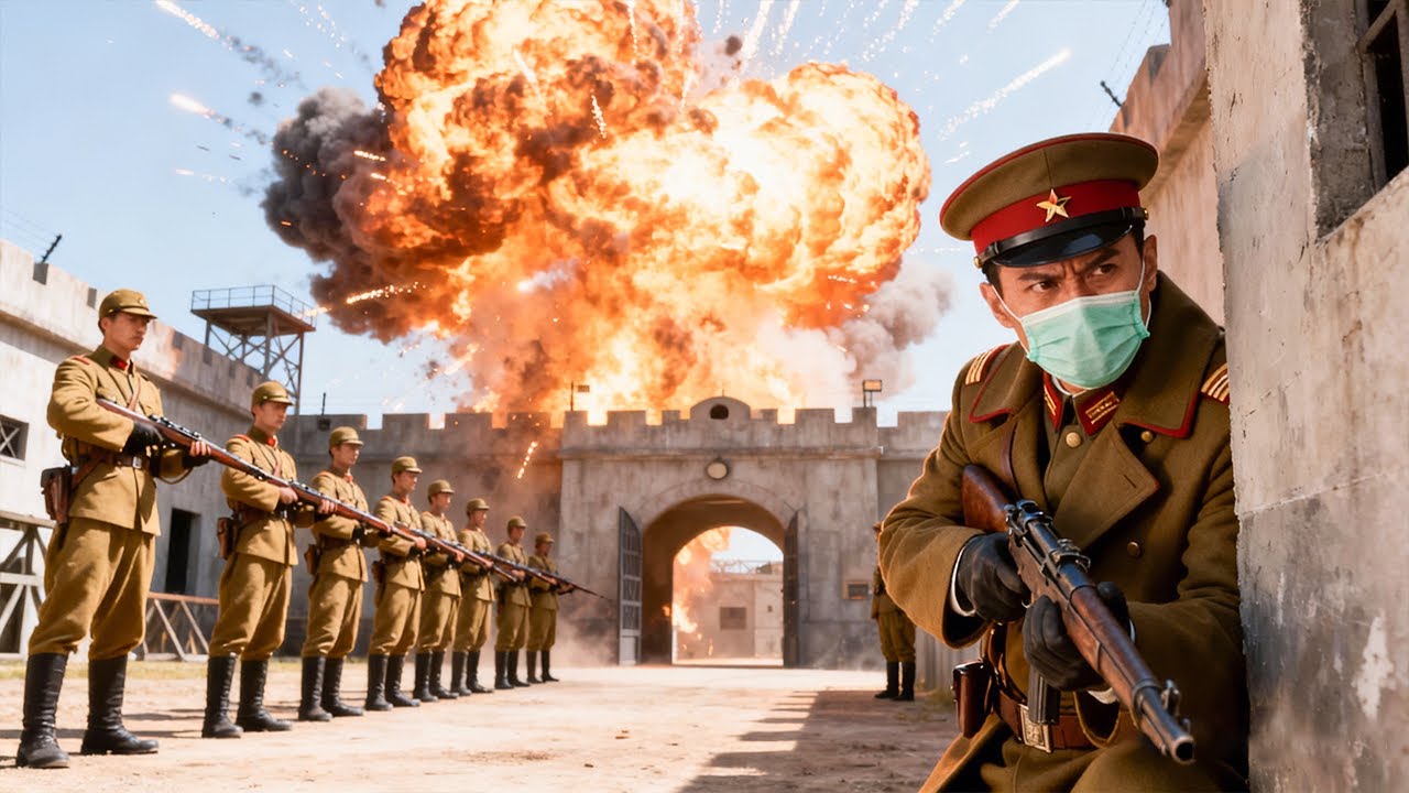 王牌特工假扮大佐潛入敵營，一夜炸毀基地救出全部人質！⚔️ 功夫 | Kung Fu | 武打 | 抗日