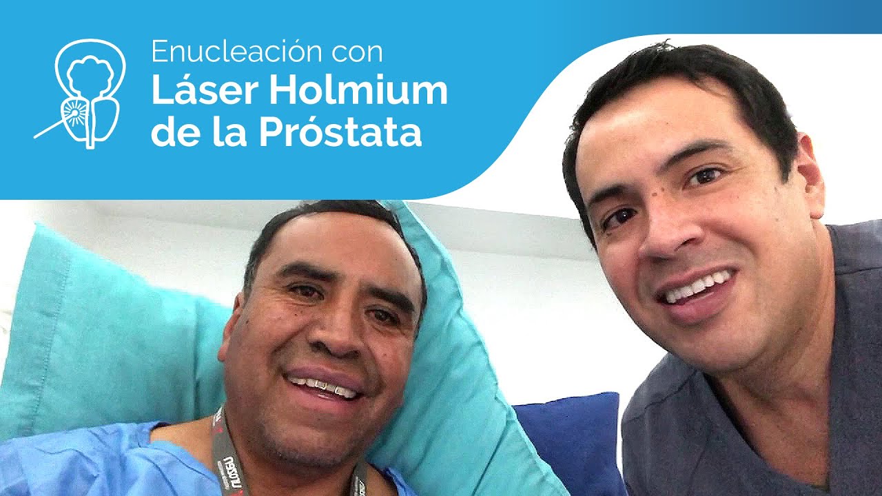 ¿Cómo te sientes al día siguiente de una operación de próstata por Enucleación con Láser Holmium?