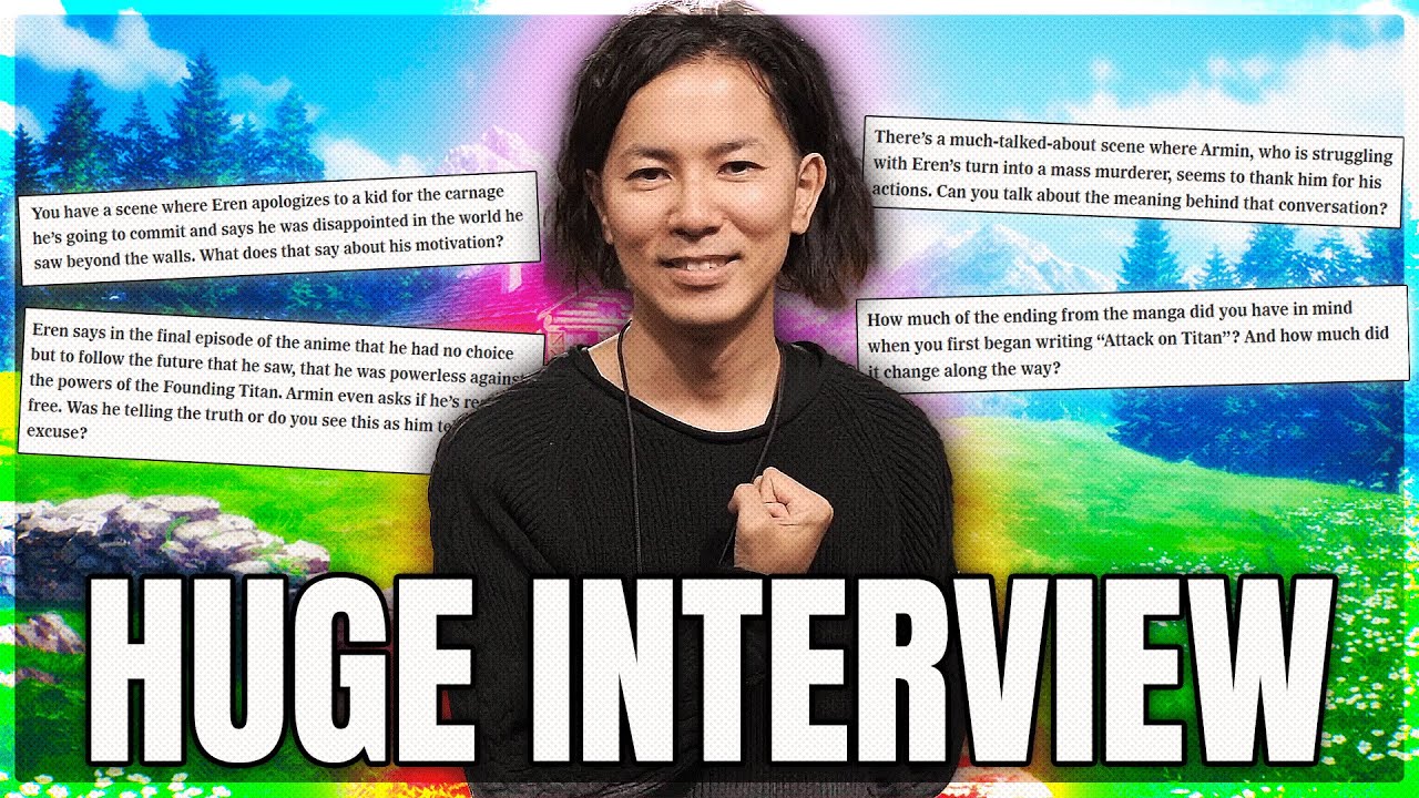 Hajime Isayama Reveals TRUE MEANING Behind Attack on Titan's Ending