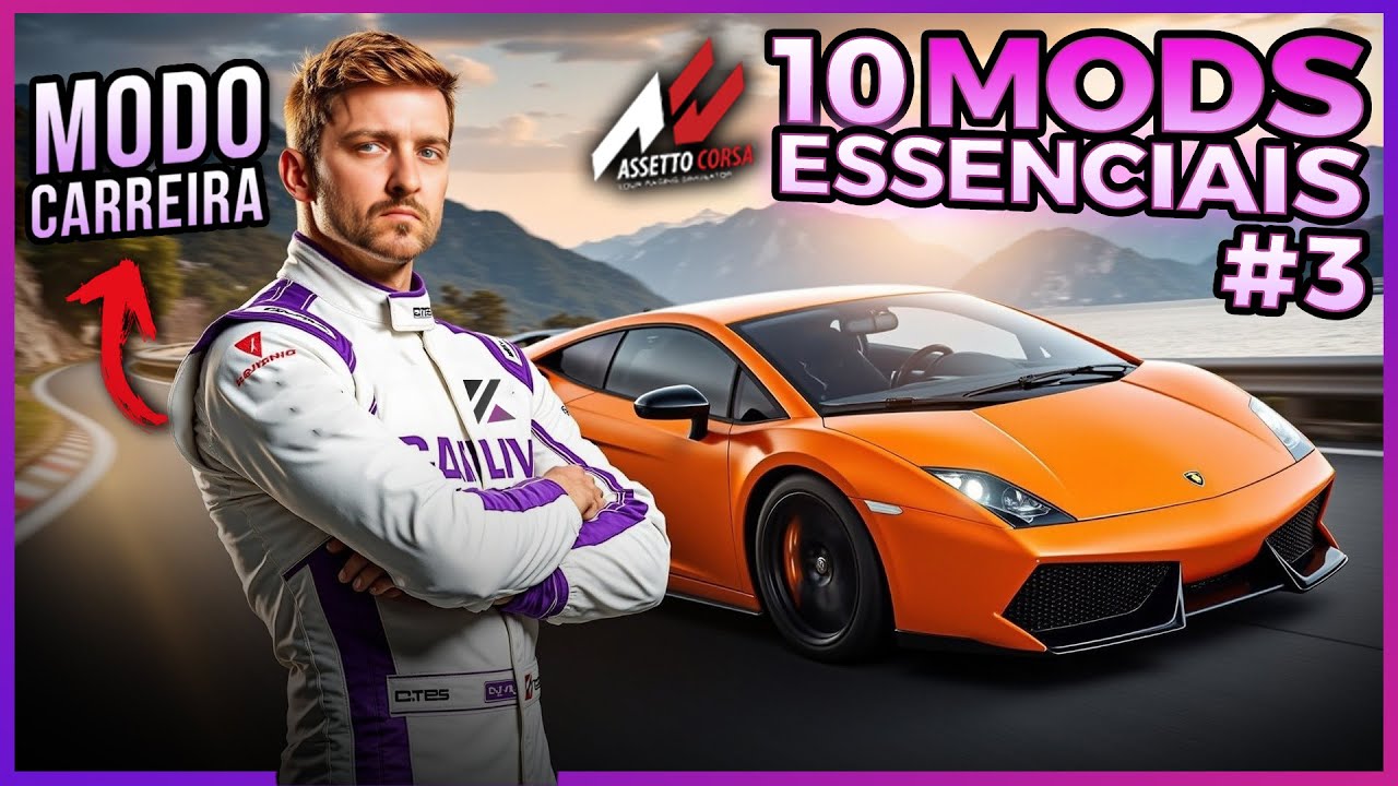 10 Mods ESSENCIAIS para o Assetto Corsa #3 [+LINKS]