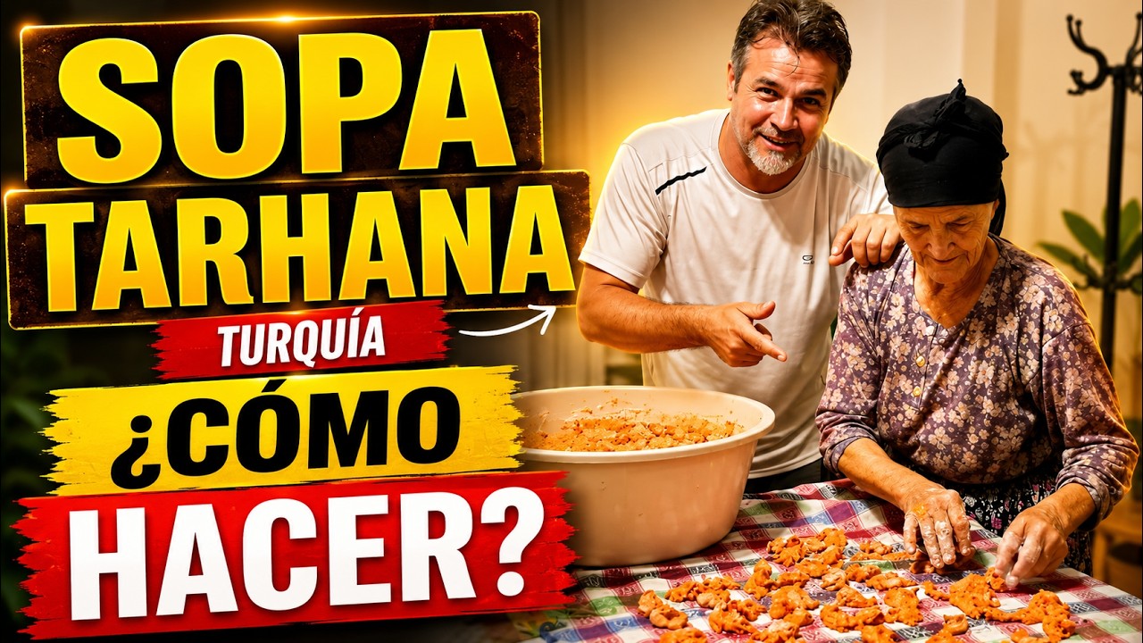Sabes Cómo Hacer Sopa Tarhana? ! HOW TO MAKE TARHANA SOUP? FELİX