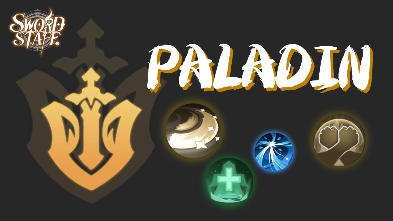 DON'T MAKE MISTAKE! Paladin Kingdom/Dungeon/PVP Loadout Tips! | 3rd Knight Skills | Sword x Staff