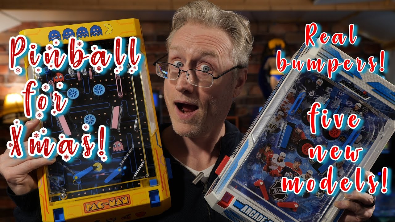Best deal in pinball?  Electronic Arcade Pinball machine - 5 new versions!