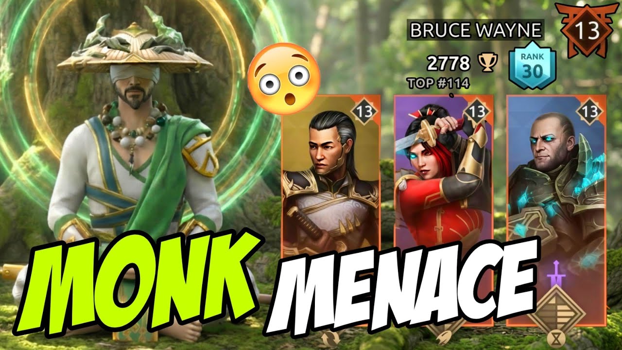 The Monk Menace ☠️💥 || Retrieve Sfa || Shadow Fight 4 arena