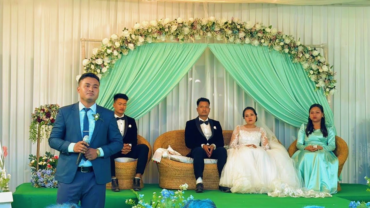 Chung a Pathian le Sarai kadi ( Gospel Wedding Song)// Agape Ranglong......