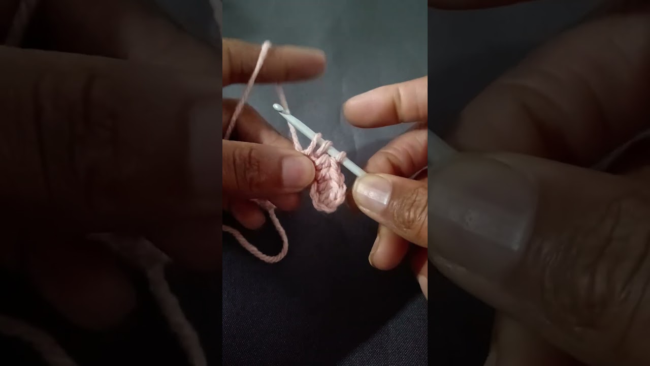 Half double crochet (hdc)