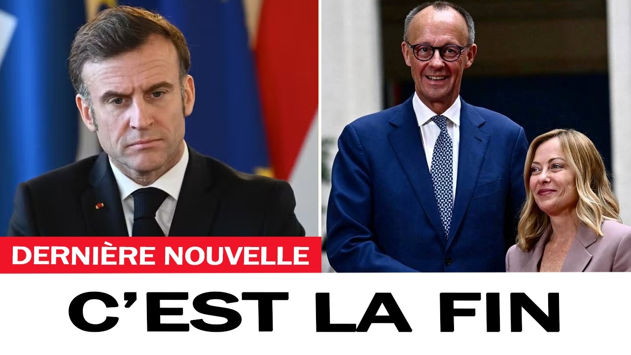 MACRON COMPLÈTEMENT ISOLÉ FACE À LA NOUVELLE ALLIANCE BERLIN-ROME.