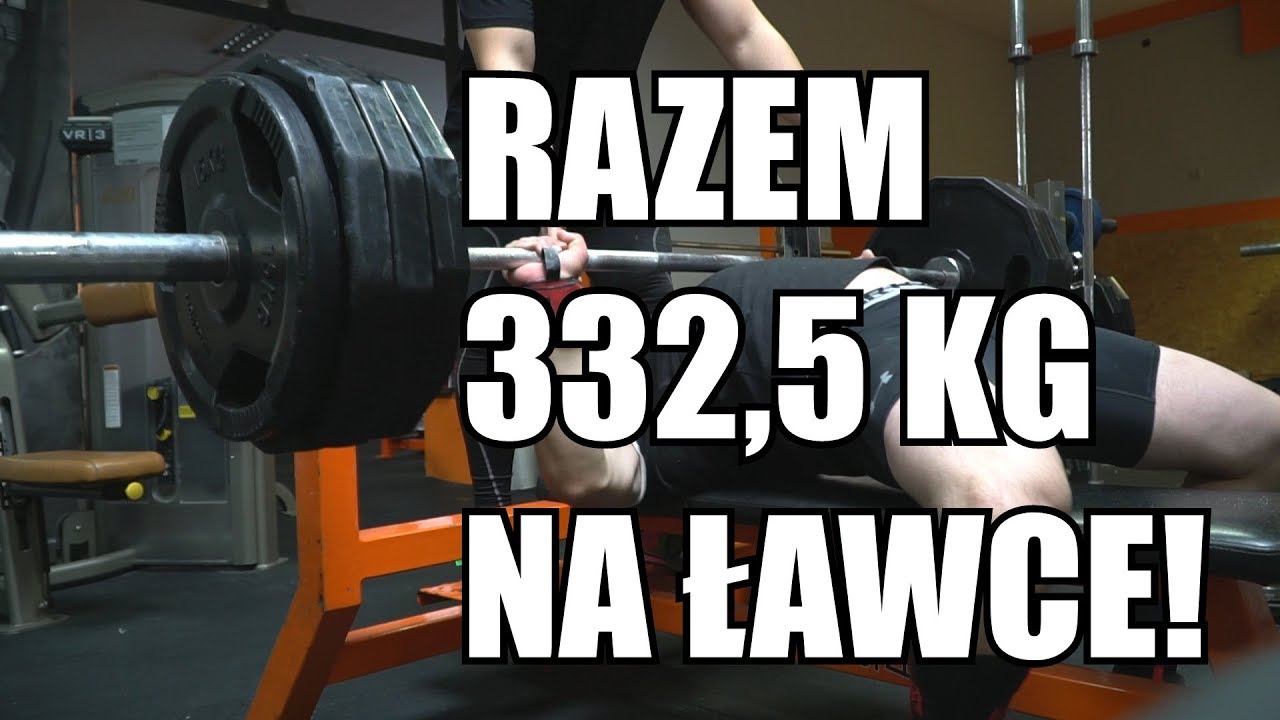 TRENING WYCISKANIA - RAZEM PONAD 330 KG?! feat. Kuba Lenart