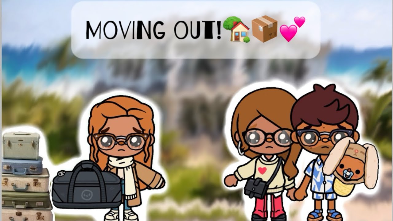 Moving Out!🏡📦💕 {Toca Boca Story} #fypシ #toca #tocaadventure #tocaboca 