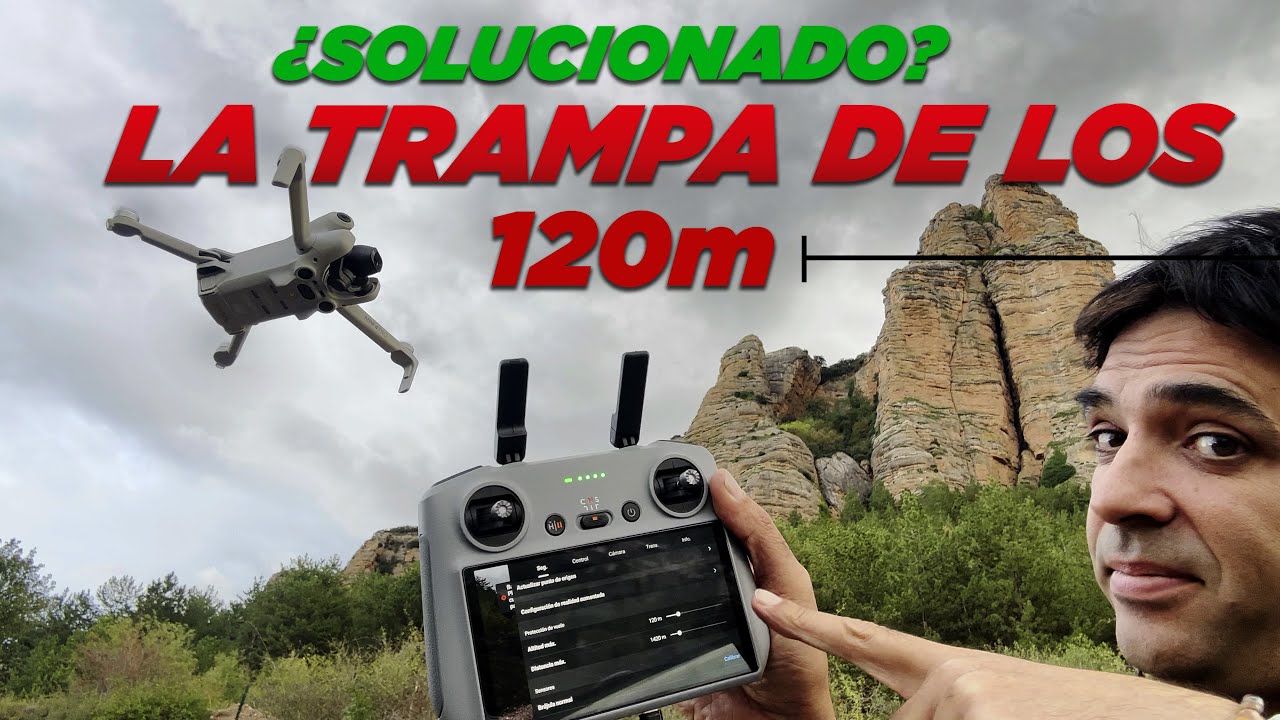 TODOS LOS MINIS se limitar&aacute;n a 120m... 😮 y el primero el Mini 4 PRO