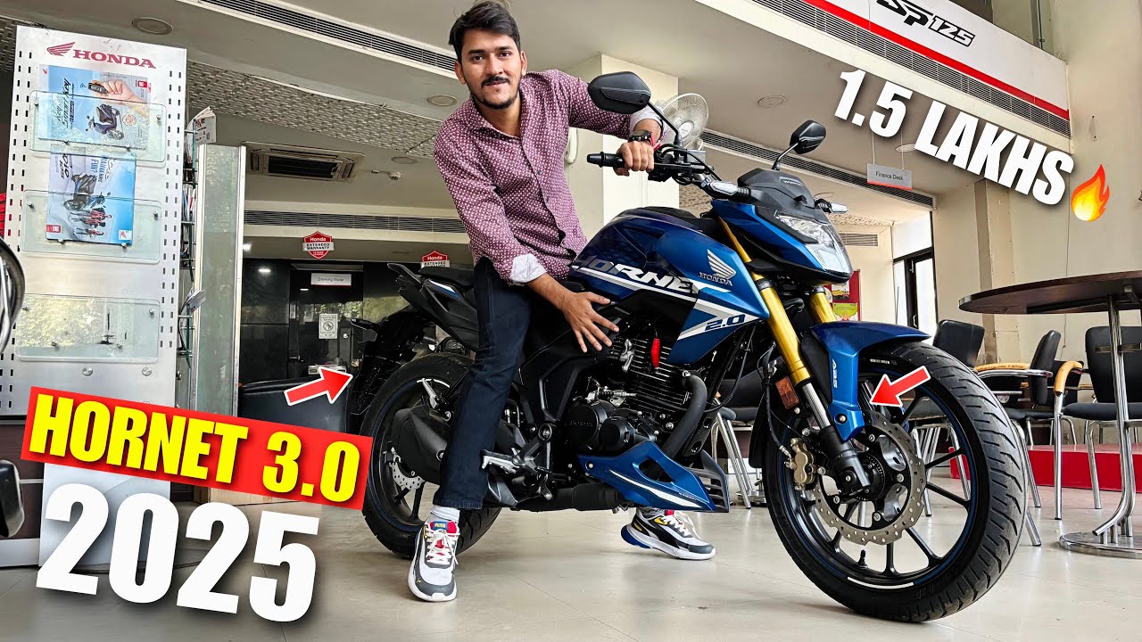 2025 Honda Hornet 2.0 model🔥 - Price, Mileage & Features Review @BikesHunt