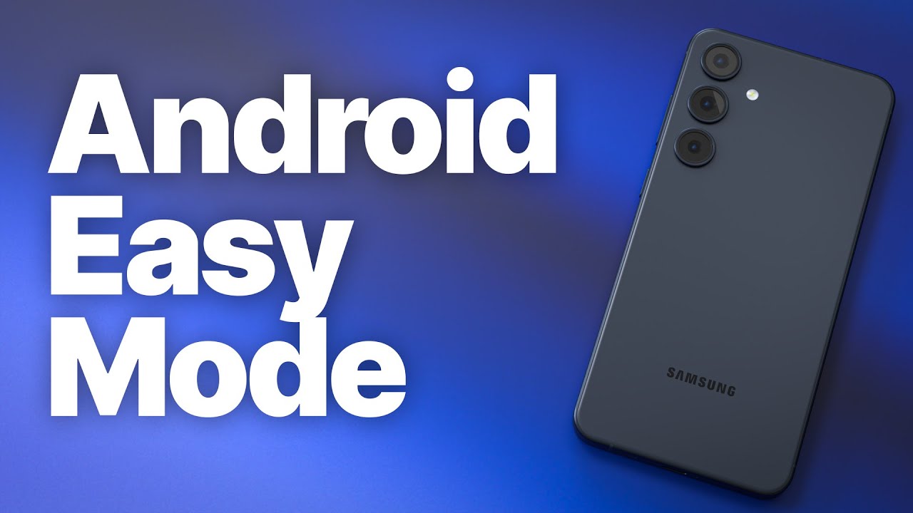 How to Turn On Easy Mode on Android (Samsung Galaxy Simple Mode)