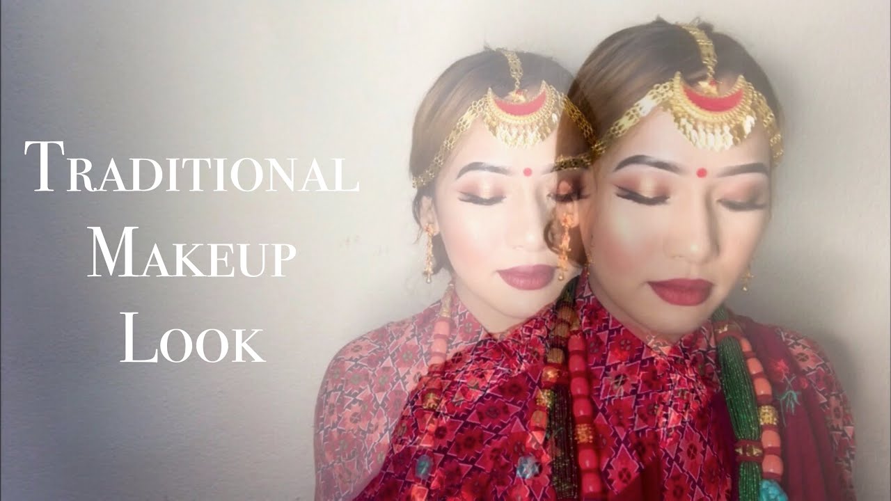 Nepali Traditional makeup look | Traditional Gurung dress | MakeupbyBinita