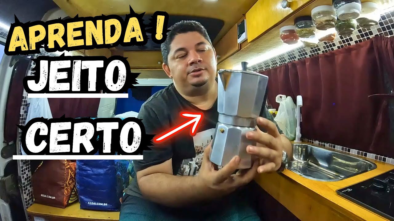 COMO FAZER CAFE NA CAFETEIRA MOOCA