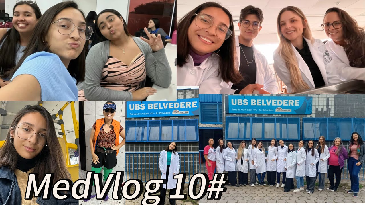 MedVlog #10 - Rotina de uma estudante de medicina | Hospital do Ursinho