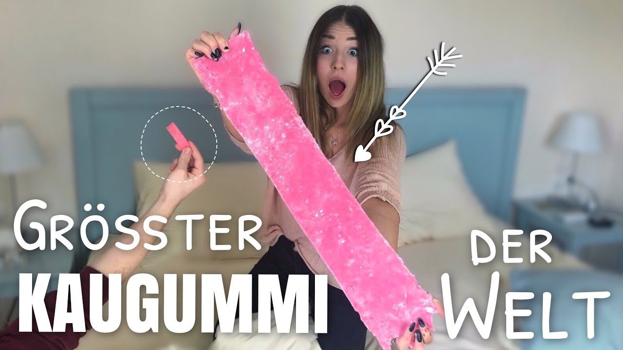 Der GR&Ouml;SSTE KAUGUMMI der Welt 😵 😍 | BibisBeautyPalace