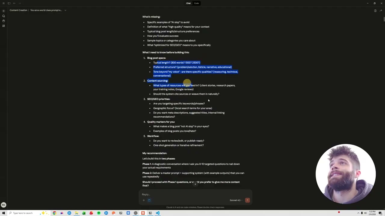 Building an AI Prompt System for High-Quality Blog Output | Systems Log #5