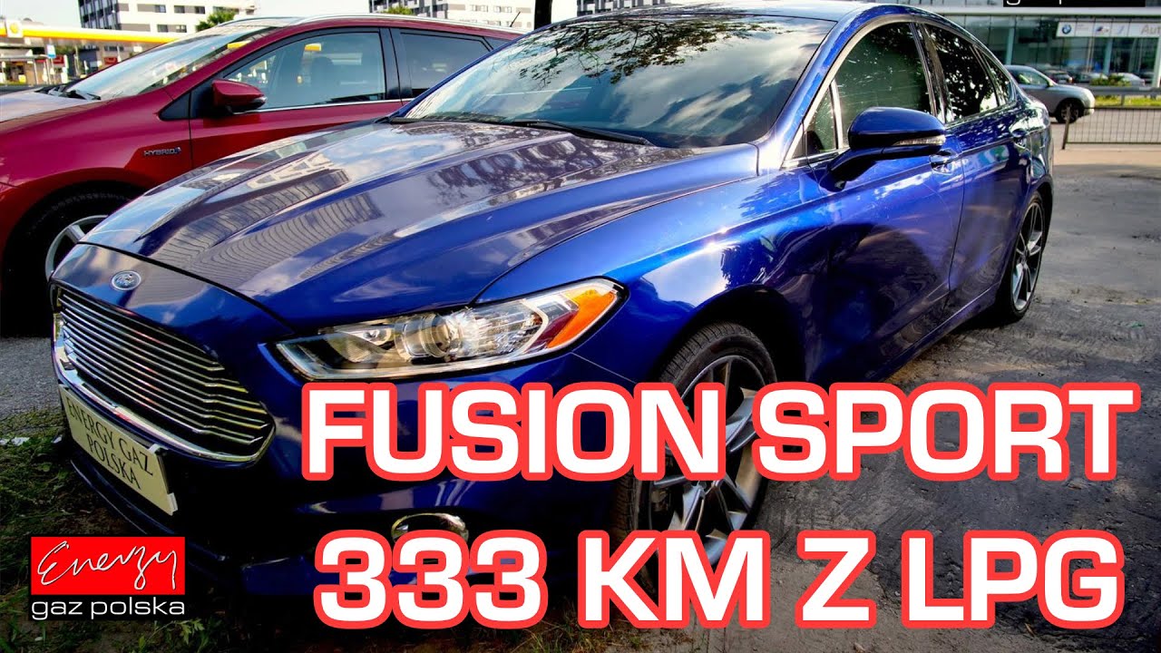 Ford Fusion 2.7T 333KM 2017r na gaz LPG! Montaż LPG w Energy Gaz Polska Warszawa Ostrobramska 38A!
