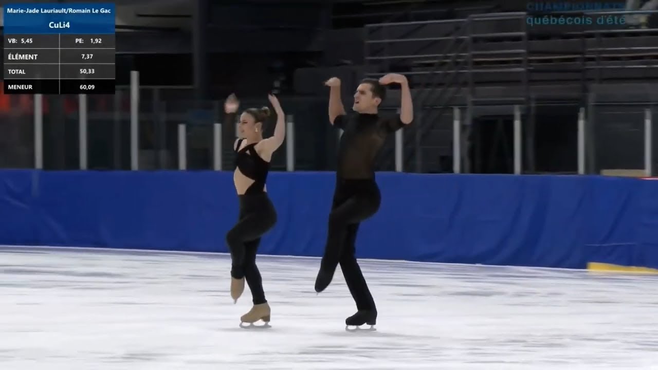 マリー＝ジャード・ローリオ/ロマン・ルギャック Marie-Jade Lauriault/Romain Le Gac  FD - ケベック夏季選手権2025