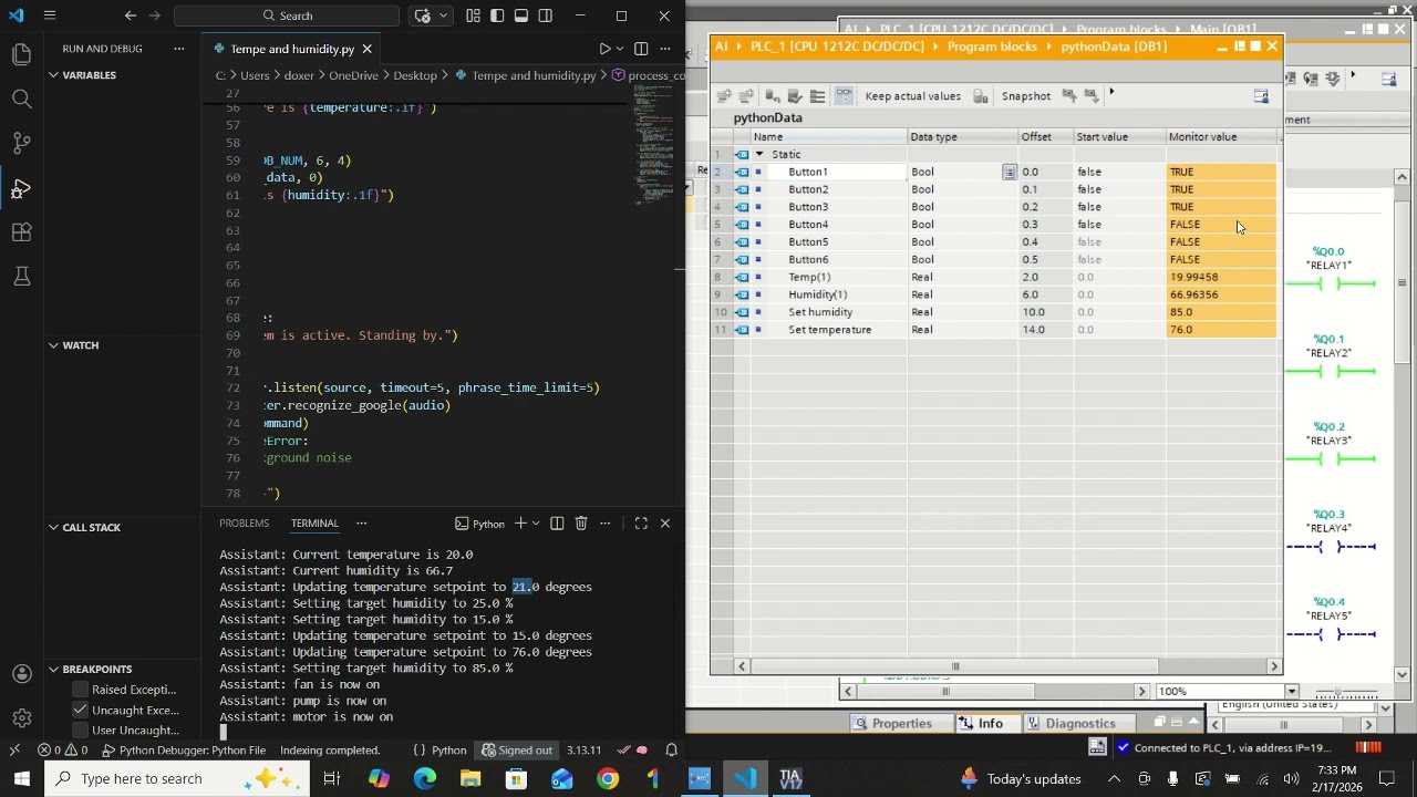 #siemens plc programming course #siemens plc communication with python #plc control by python  code.