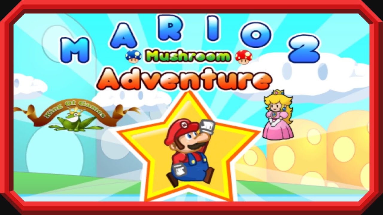 Mario Mushroom Adventure 2 🧱 [100%/Playthrough/English/HD/60fps]