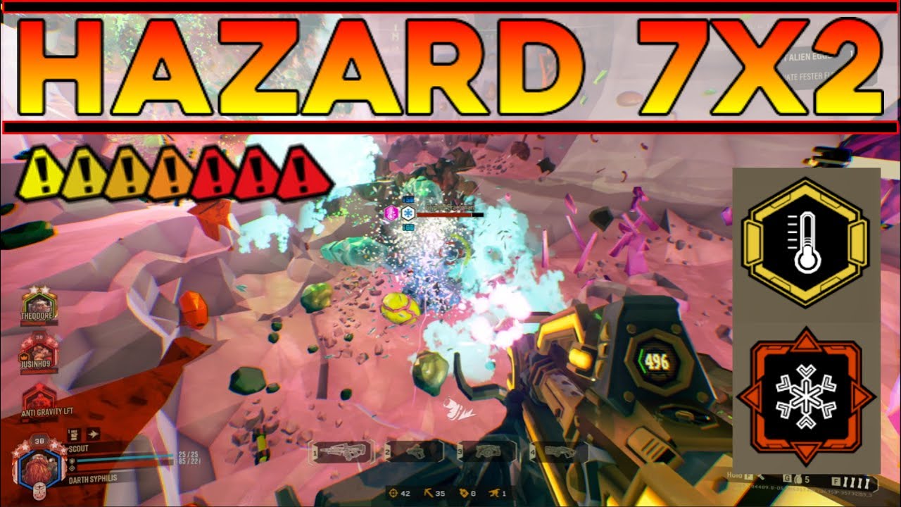 Conductive Thermals + Cryo Minelets | Hazard 7x2 | Deep Rock Galactic