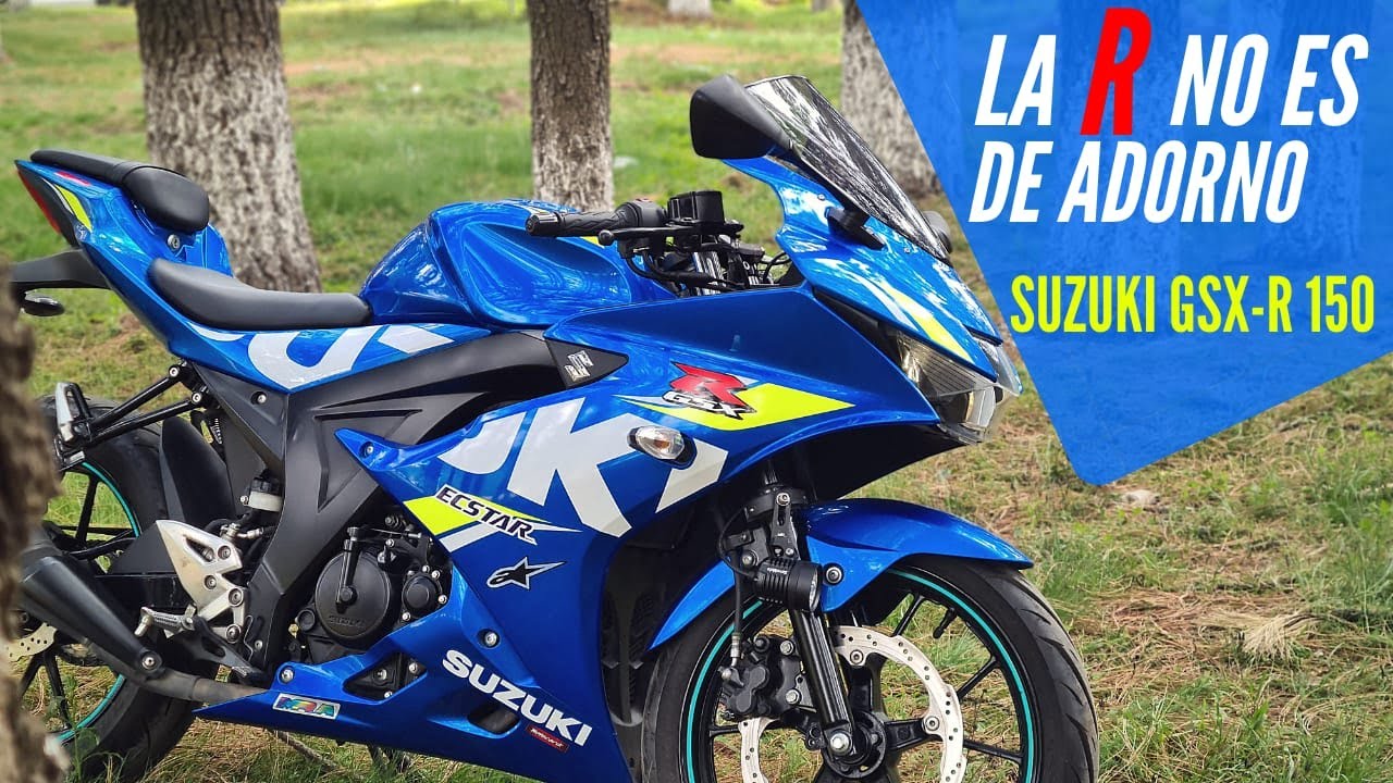 Suzuki GSX-R 150 Review || Una deportiva de bolsillo.