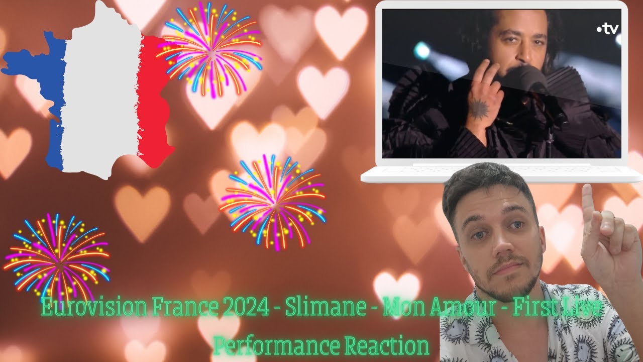 Eurovision France 2024 - Slimane's Powerful Performance of 'Mon Amour' - Reacting to Live Debut!